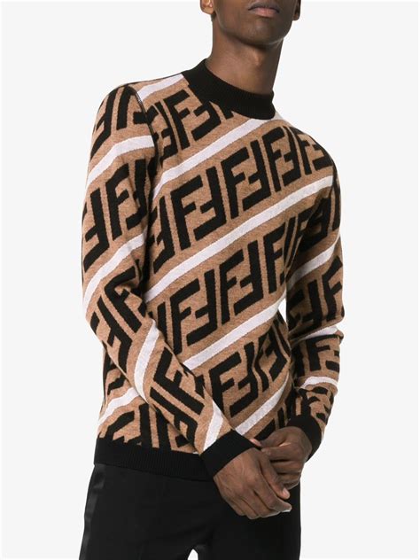 fendi sweater mens sale|men's Fendi jumpsuit.